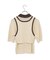 【サステナブル】タンクコンビパターンポロニット