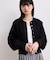 【WEB限定】メニーボタンリップルシアーカーディガン
