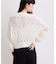 【WEB限定】パターンニットブルゾン