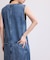 【WEB限定】ライトデニムスリーブレスワンピース