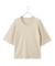 【EMOELLE】シルクリネン混ニットTee
