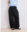 【WEB限定】・【サステナブル】タックディティールワイドデニムワイドパンツ