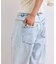 【WEB限定】・【サステナブル】タックディティールワイドデニムワイドパンツ