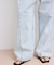 【WEB限定】・【サステナブル】タックディティールワイドデニムワイドパンツ