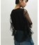 【WEB限定】・【サステナブル】・【定番】ギャザーチュールトップス