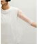【WEB限定】・【サステナブル】・【定番】ギャザーチュールトップス