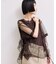 【WEB限定】・【サステナブル】・【定番】ギャザーチュールトップス
