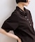 【WEB限定】・【サステナブル】メッシュ襟ポロシャツ