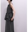 【WEB限定】ペプラムロングワンピース