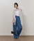 FabRICAストライプアジャストノースリーブシャツ