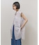 FabRICAストライプアジャストノースリーブシャツ