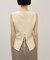 バックリボンニットタンクトップ/接触冷感/UVカット/遮熱
