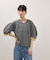 【サステナブル】ダブルフェイスニットトップス