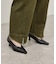 ナロースクエアパンプス