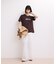 【WEB限定】フリンジジャガードパンツ