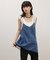 【WEB限定】レースコンビデニムキャミ