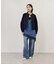 【WEB限定】レースコンビデニムキャミ