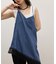 【WEB限定】レースコンビデニムキャミ