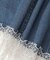 【WEB限定】レースコンビデニムキャミ