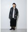 モヘアmixオープンワークスカート