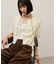 【WEB限定】ハーフスリーブリブカーディガン