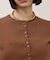 【WEB限定】ハーフスリーブリブカーディガン