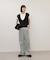 【WEB限定】ライトコールワイドタックパンツ