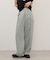 【WEB限定】ライトコールワイドタックパンツ