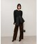 【WEB限定】・【定番】フリルペプラムロングスリーブカットソー