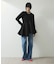 【WEB限定】・【定番】フリルペプラムロングスリーブカットソー