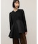 【WEB限定】・【定番】フリルペプラムロングスリーブカットソー