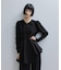 【WEB限定】・【定番】フリルペプラムロングスリーブカットソー