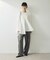 【WEB限定】・【定番】フリルペプラムロングスリーブカットソー