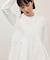 【WEB限定】・【定番】フリルペプラムロングスリーブカットソー