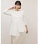 【WEB限定】・【定番】フリルペプラムロングスリーブカットソー