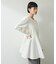 【WEB限定】・【定番】フリルペプラムロングスリーブカットソー