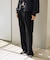 コットンモダールジャージスラックス