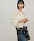 【WEB限定】シアーモヘアリボンカーディガン