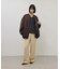 【WEB限定】・【サステナブル】ペプラムニットジレ