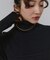 【WEB限定】・【定番】MIXパターンニットワンピース