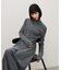 【WEB限定】・【定番】MIXパターンニットワンピース