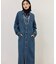 【WEB限定】・【追加】デニムシャツロングワンピース