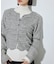 【WEB限定】・【定番】ダブルモヘヤシャーリングカーディガン