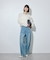 【WEB限定】・【定番】ダブルモヘヤシャーリングカーディガン