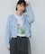 【WEB限定】・【定番】ダブルモヘヤシャーリングカーディガン