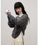 【WEB限定】2wayモヘアMIXギャザーニット