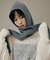 【WEB限定】2wayモヘアMIXギャザーニット