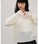 【WEB限定】2wayモヘアMIXギャザーニット