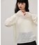 【WEB限定】2wayモヘアMIXギャザーニット