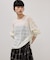 【WEB限定】2wayモヘアMIXギャザーニット